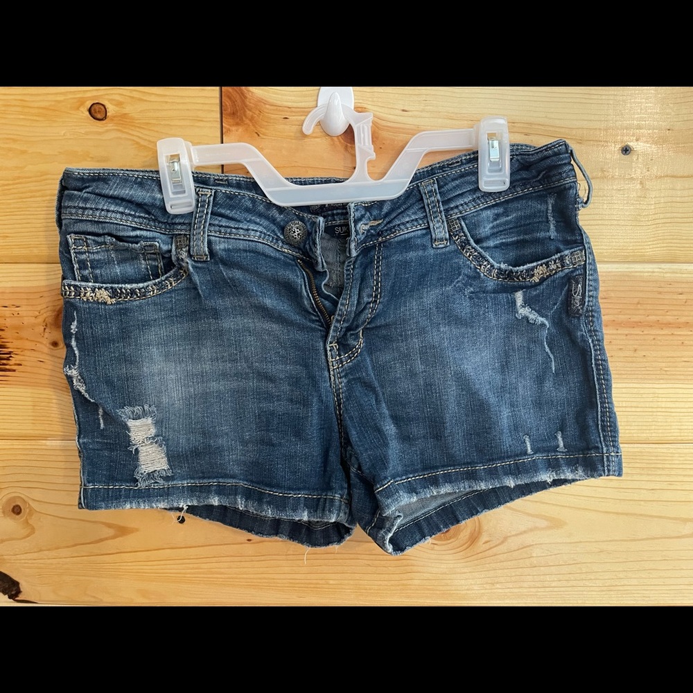Silver brand shorts